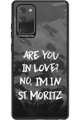 I'm in St. Moritz - Samsung Galaxy Note 20