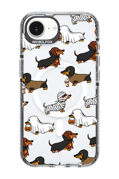 Scary Dachshund (Transparent) - Apple iPhone 16e