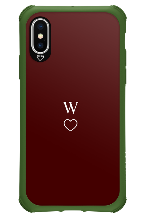W Burgundia 2.0 - Apple iPhone XS