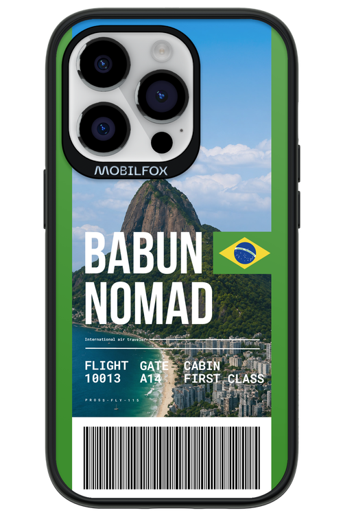 BABUN NOMAD (fly ticket) 2.0 - Apple iPhone 14 Pro