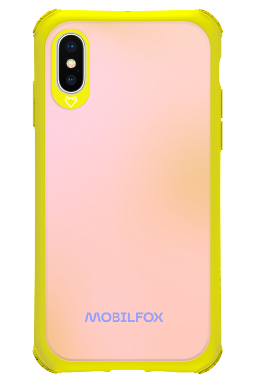 Pastel Peach - Apple iPhone X