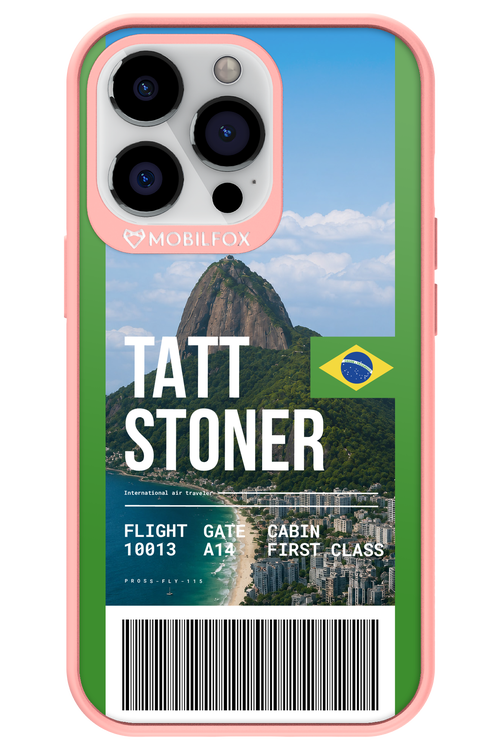 TATT STONER (fly ticket) 2.0 - Apple iPhone 13 Pro