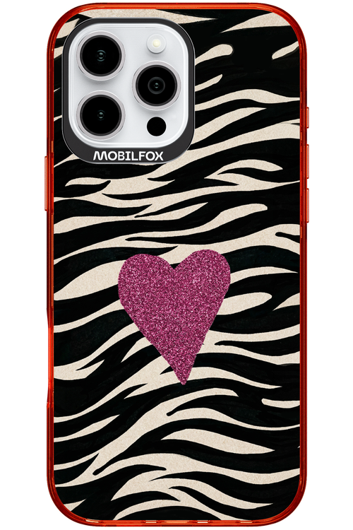 Zebra Heart 2.0 - Apple iPhone 16 Pro Max