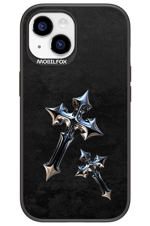 Chrome Crosses - Apple iPhone 15
