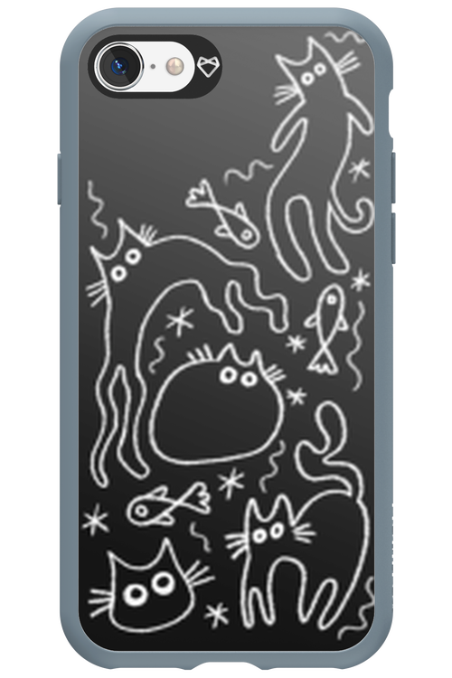 CHALK_CATS - Apple iPhone SE 2022