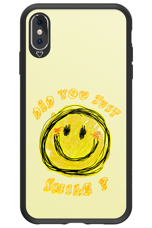 Crayon Smiley - Apple iPhone XS Max