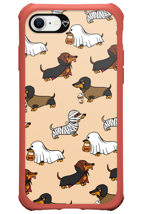 Scary Dachshund - Apple iPhone SE 2022