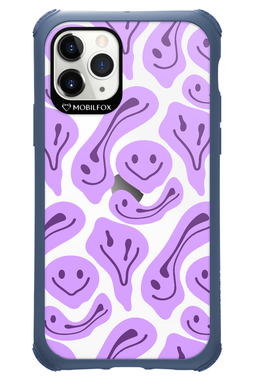 Fluid Smiley Purple - Apple iPhone 11 Pro