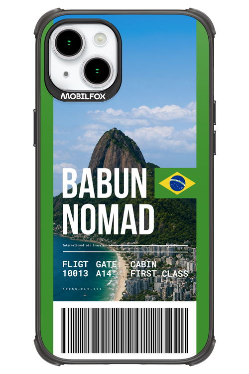 BABUN NOMAD (fly ticket) 2.0 - Apple iPhone 15 Plus