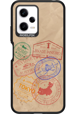 Travel Stamps 2.0 - Xiaomi Redmi Note 12 5G