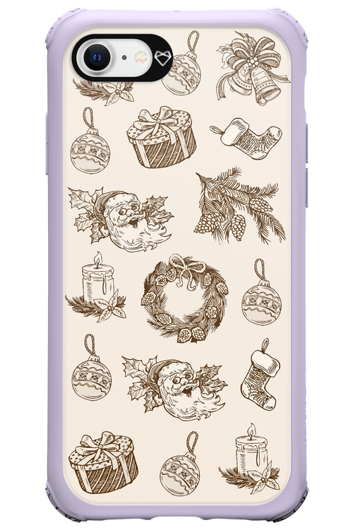 Christmas Paper - Apple iPhone SE 2022