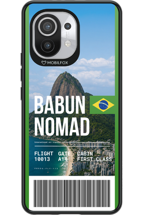 BABUN NOMAD (fly ticket) 2.0 - Xiaomi Mi 11 5G