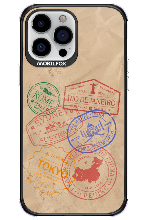 Travel Stamps 2.0 - Apple iPhone 13 Pro Max