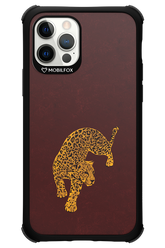 Burgundy Leopard - Apple iPhone 12 Pro
