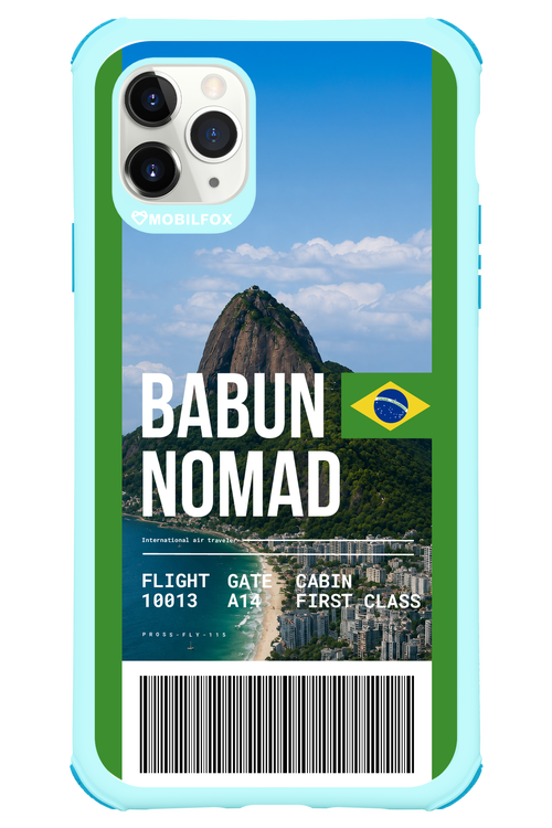 BABUN NOMAD (fly ticket) 2.0 - Apple iPhone 11 Pro Max