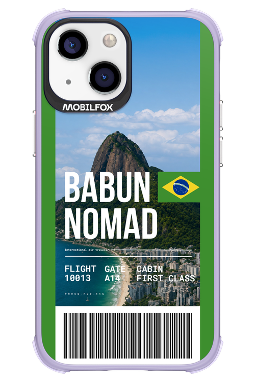 BABUN NOMAD (fly ticket) 2.0 - Apple iPhone 13 Mini