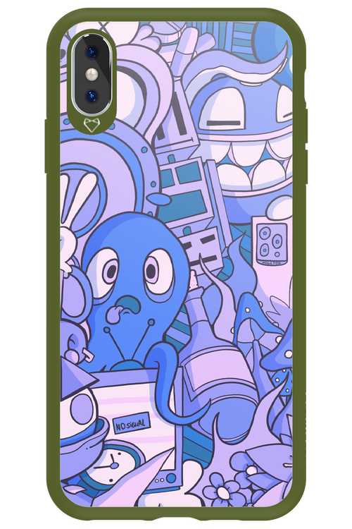 Blue Chaos - Apple iPhone XS Max