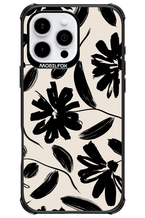 Monochrome Flowerss 2.0 - Apple iPhone 16 Pro Max