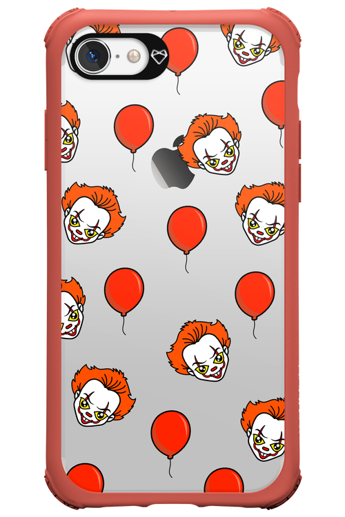 Mystery Clown (Transparent) - Apple iPhone 7