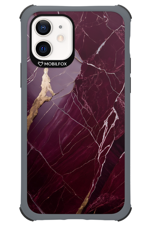 Burgundy Marble - Apple iPhone 12