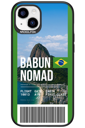 BABUN NOMAD (fly ticket) 2.0 - Apple iPhone 15 Plus