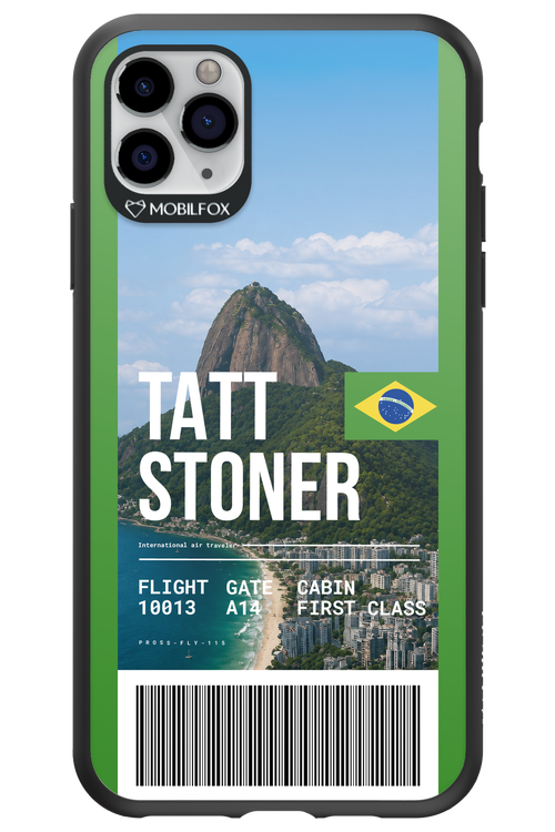TATT STONER (fly ticket) 2.0 - Apple iPhone 11 Pro Max
