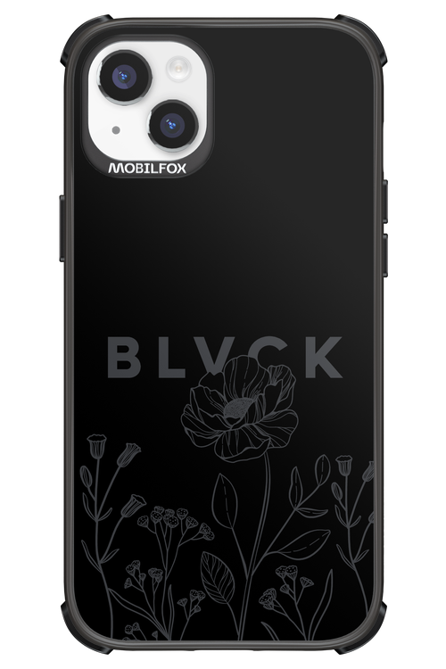 Black Flowers - Apple iPhone 14 Plus