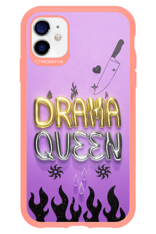 Drama Queen Purple - Apple iPhone 11