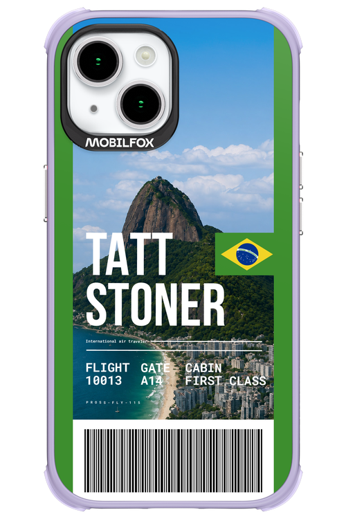 TATT STONER (fly ticket) 2.0 - Apple iPhone 15