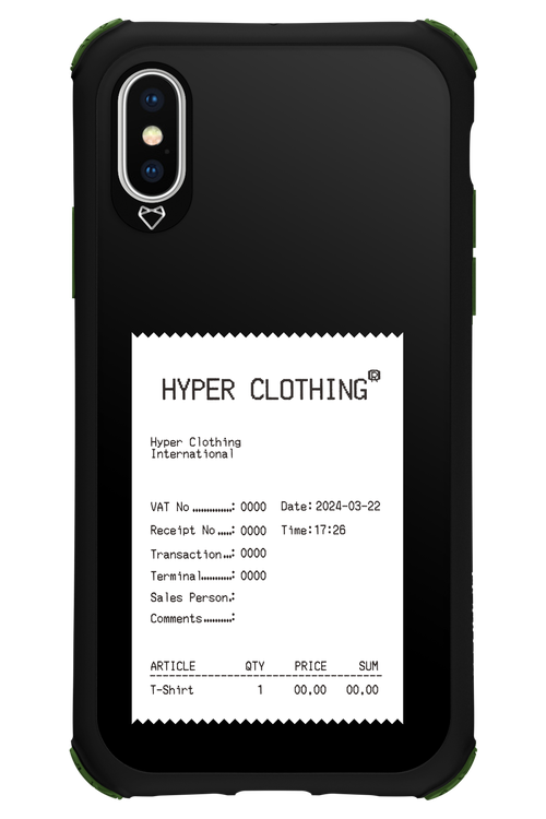 HYPER RECEIPT - Apple iPhone XS