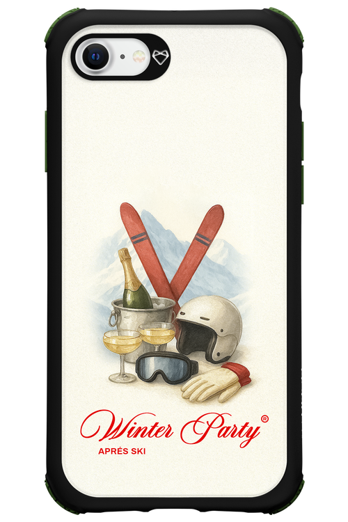 Winter Ski Party - Apple iPhone SE 2022