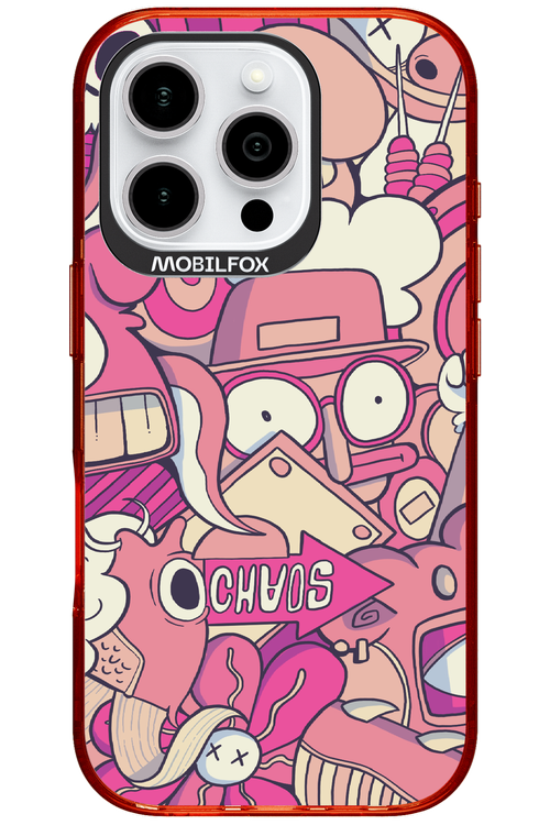 Coral Chaos - Apple iPhone 16 Pro
