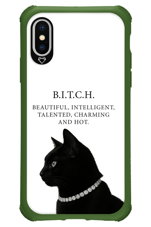 B. i. t. c. h. 2.0 - Apple iPhone X