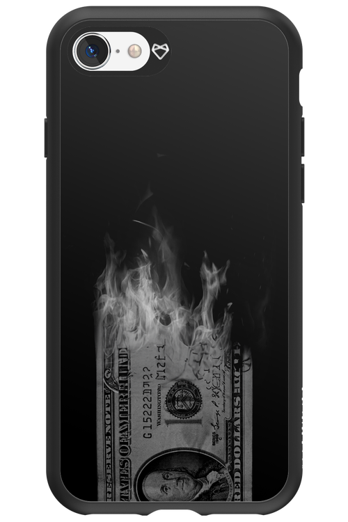 Money Burn B&W 2.0 - Apple iPhone SE 2020
