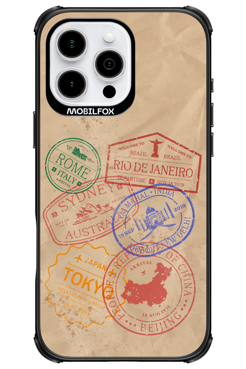 Travel Stamps 2.0 - Apple iPhone 16 Pro Max