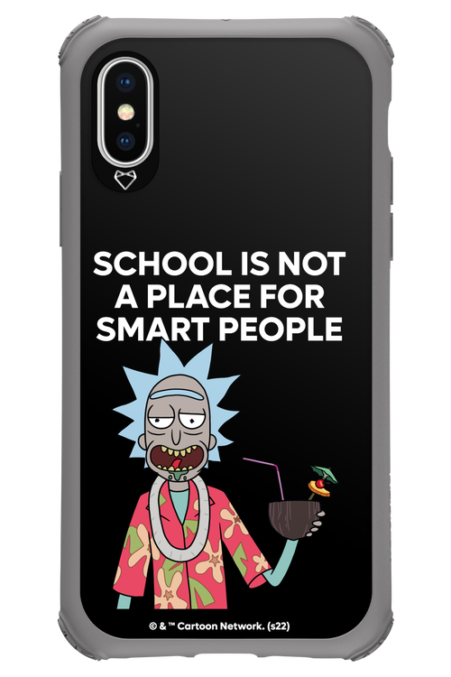 School is not for smart people - Apple iPhone X