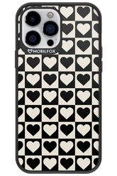 Checkered Heart - Apple iPhone 13 Pro Max