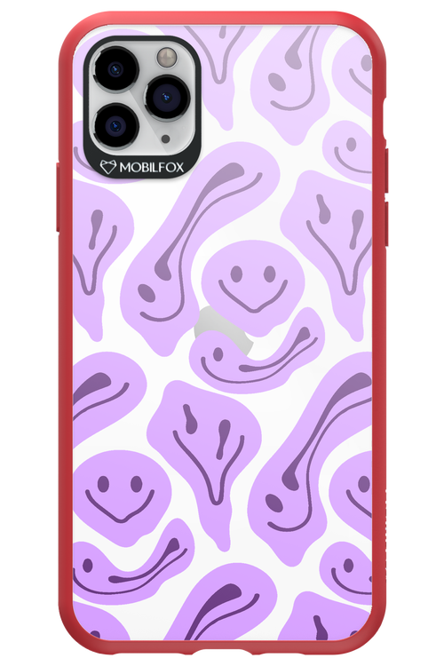 Fluid Smiley Purple - Apple iPhone 11 Pro Max