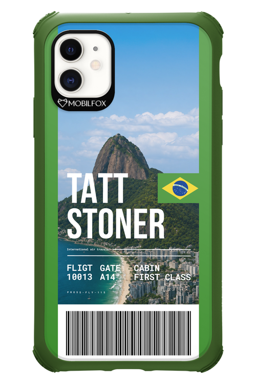 TATT STONER (fly ticket) 2.0 - Apple iPhone 11