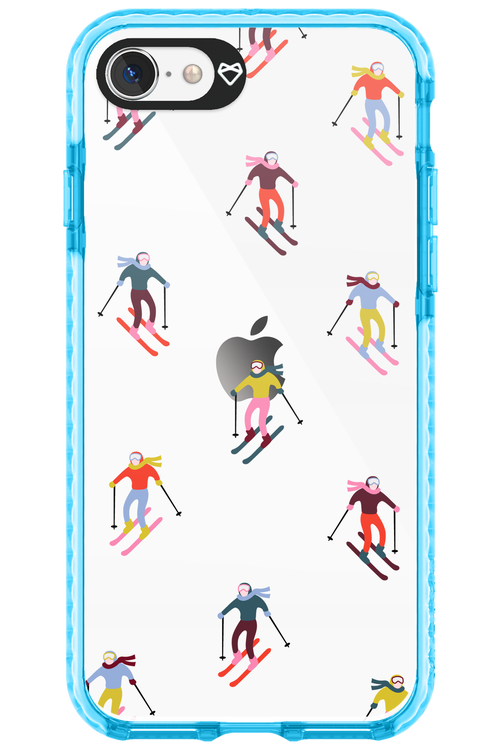 Snow Motion (Transparent) - Apple iPhone SE 2022