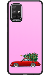 XMAS Car Pink - Samsung Galaxy A71