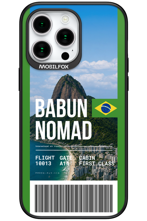 BABUN NOMAD (fly ticket) 2.0 - Apple iPhone 15 Pro Max