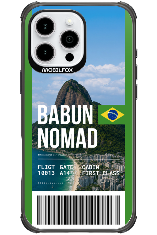 BABUN NOMAD (fly ticket) 2.0 - Apple iPhone 16 Pro Max