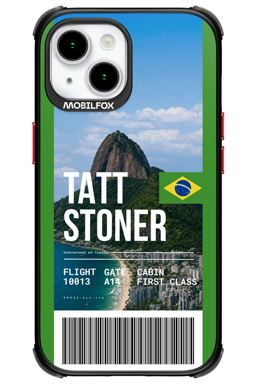 TATT STONER (fly ticket) 2.0 - Apple iPhone 15