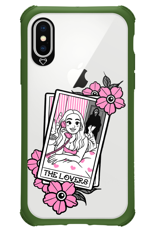 The Spooky Lovers (Transparent) - Apple iPhone X