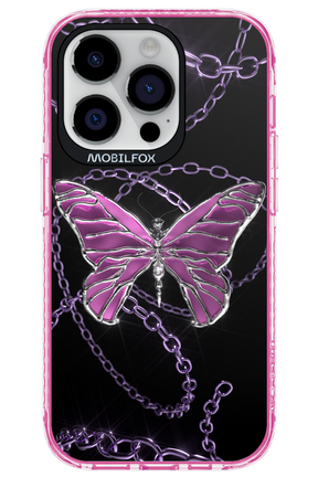 Butterfly Necklace - Apple iPhone 14 Pro