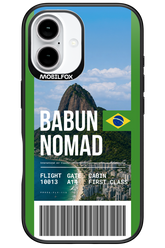 BABUN NOMAD (fly ticket) 2.0 - Apple iPhone 16