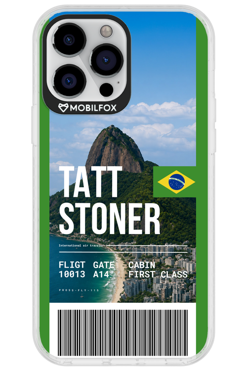 TATT STONER (fly ticket) 2.0 - Apple iPhone 13 Pro Max
