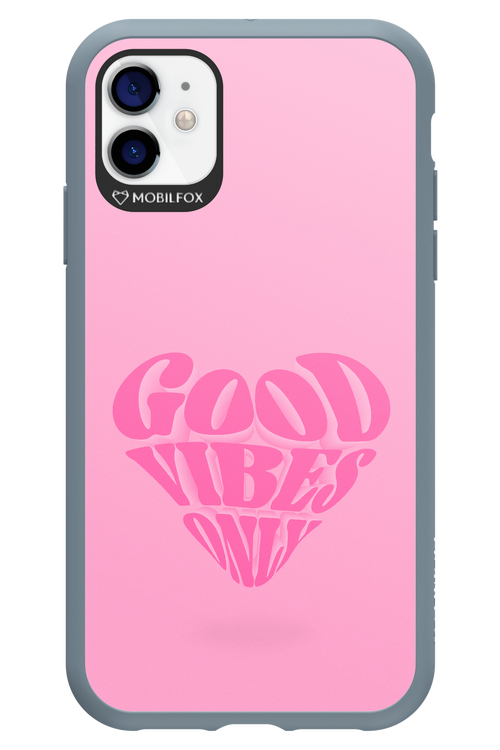 Good Vibes Heart - Apple iPhone 11