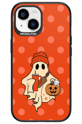 Ghost Girl (Orange) - Apple iPhone 15